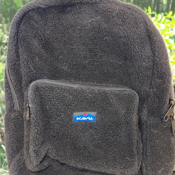 Kavu Handbags - Kavu Fleece Backpack NWT